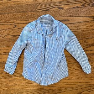 Vineyard Vines Light Blue Gingham Shirt